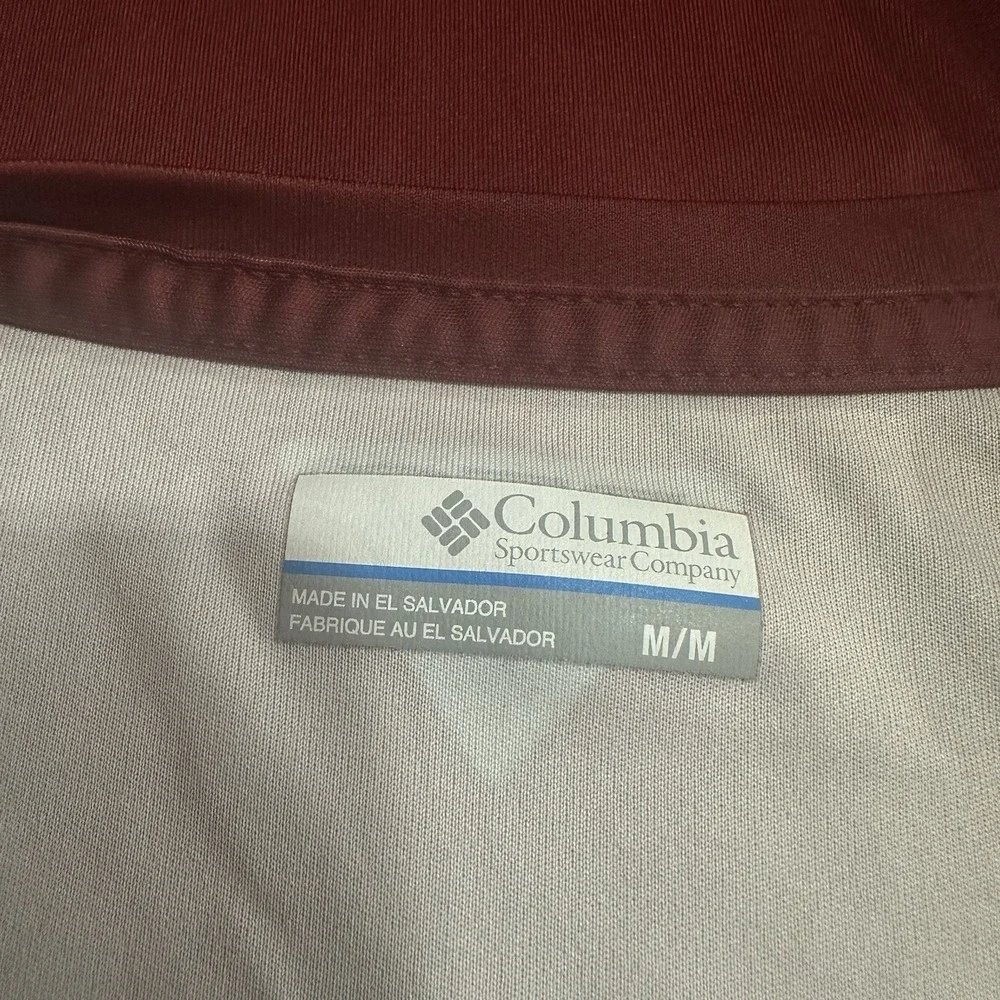 Columbia PFG Alabama Red Fish Swim Shirt Omni-Shade 50‎ UPF Long Sleeve Men's M